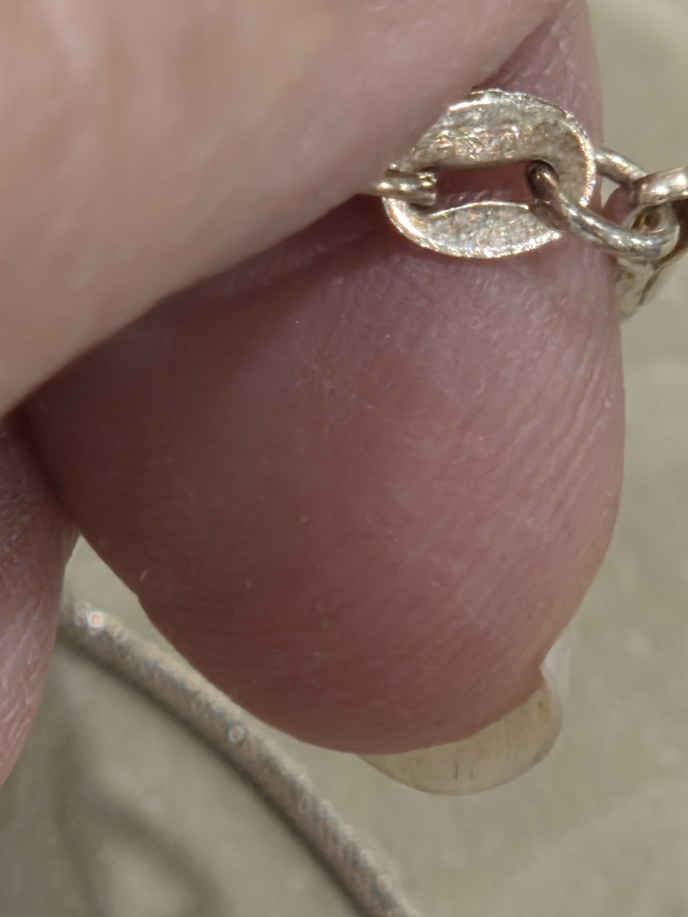 Two-Tone Cross Pendant Necklace in Sterling - Picture 7 of 7